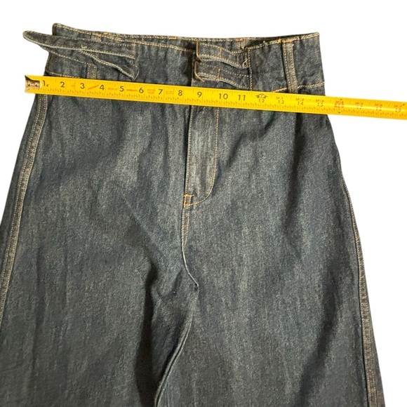 We The Free Blue Flare Wide Leg Jeans - Picture 11 of 11